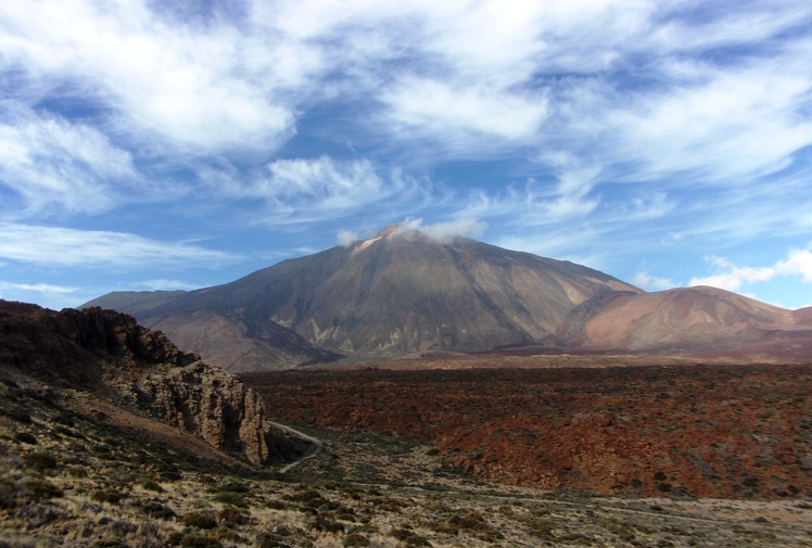 Mount Teide from Las Canadas, El Tiede Tenerife