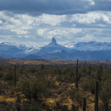 Contrasting Landscapes, Weaver's Needle