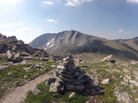 Mount Evans + Cairn photo