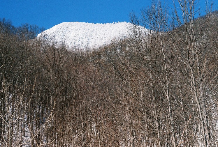 Three Top Mtn. in snow, Three Top Mountain (North Carolina)