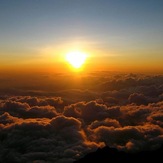 Atardecer en Ventisqueros, Cerro Chirripo