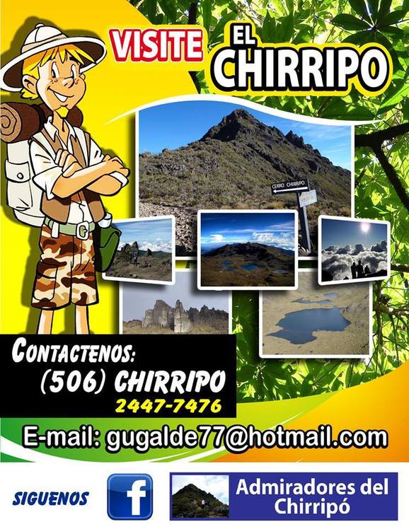 Visite chirripó, Cerro Chirripo