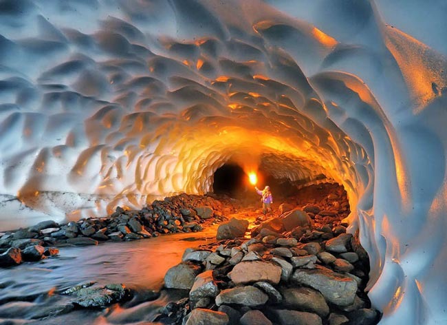 naser ramezani azna snow tonnel, سن بران