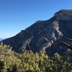 Clark Mountain natural arch, Clark Mountain (California)