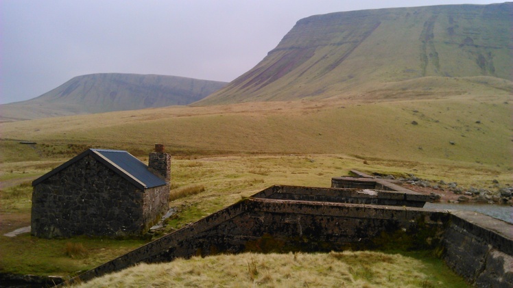 Picws Du from Llyn Y Fan