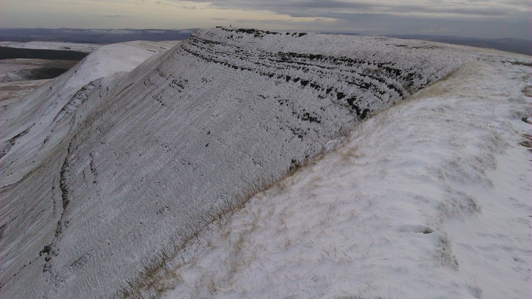 Fan Brycheiniog In Winter