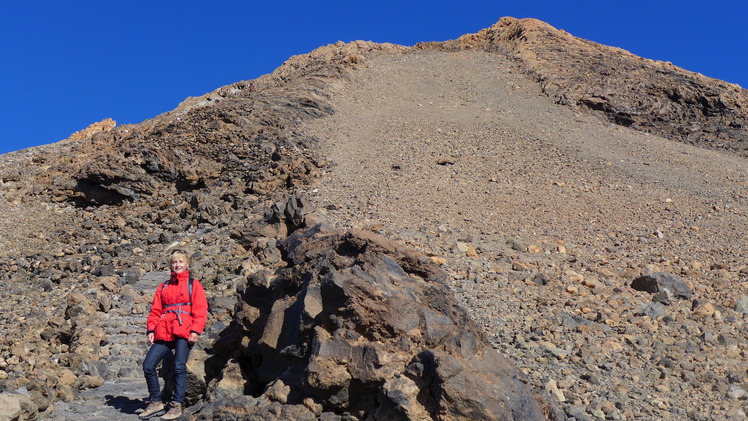 Pico de Teide: the last meter before reaching the peak