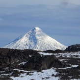 Volcan Lanin desde Co Rucachoroy, Lanín