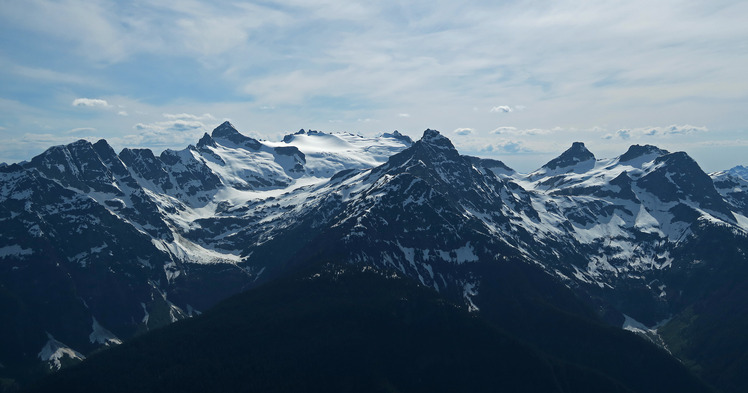 Snowfield Peak from Ruby Mountain