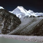 Huandoy from Laguna Parón