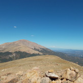 Almagre North Summit View to Pikes Peak, Almagre Mountain