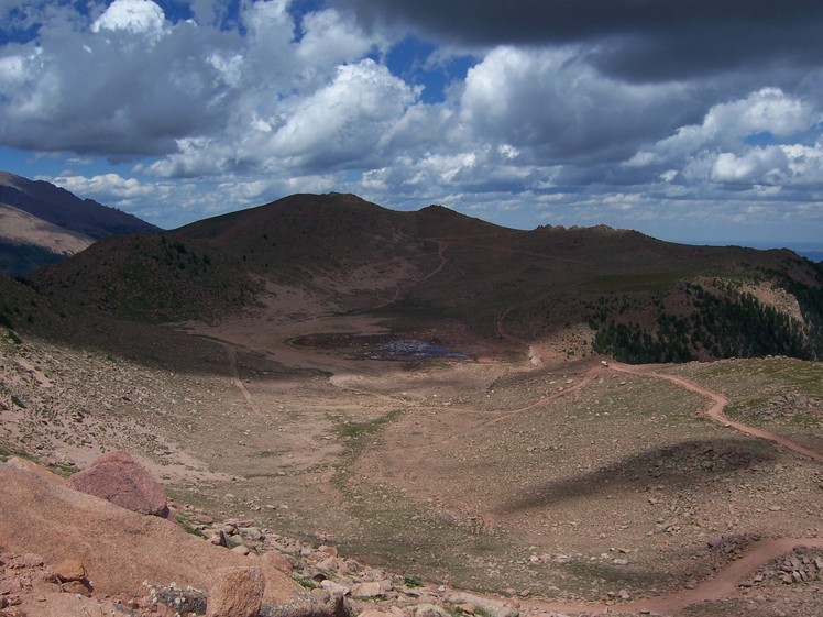 Almagre from South Summit Area, Almagre Mountain