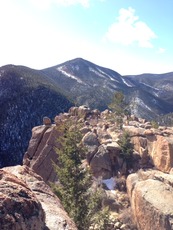 Mt. Rosa from Mt. Kineo Summit, Mount Rosa (Colorado) photo