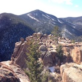 Mt. Rosa from Mt. Kineo Summit, Mount Rosa (Colorado)