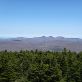 View from Hunter Mountain NY fire tower., Hunter Mountain (New York)