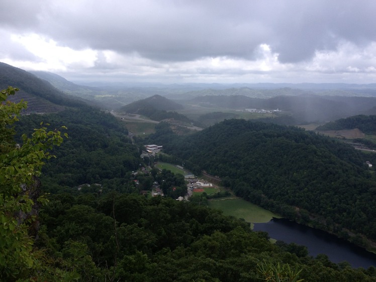 Raven Rock on Pine Mountain, Pine Mountain (Appalachian Mountains)