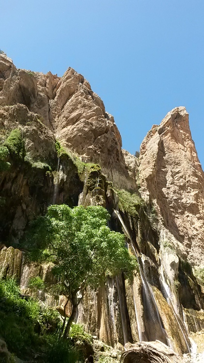 naser ramezani Margon water fall, Dena