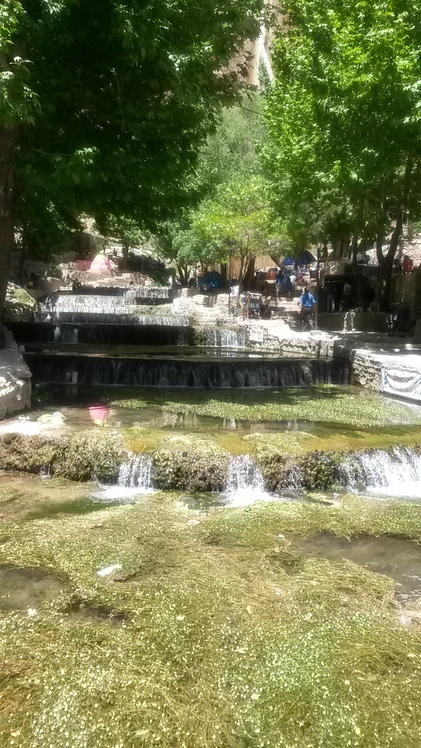 naser ramezani Semirom water fall, Dena