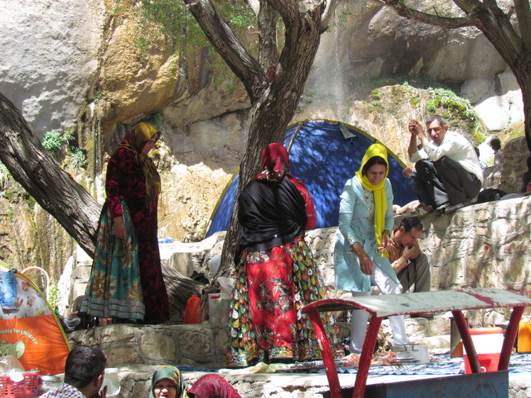 naser ramezani Semirom water fall, Dena