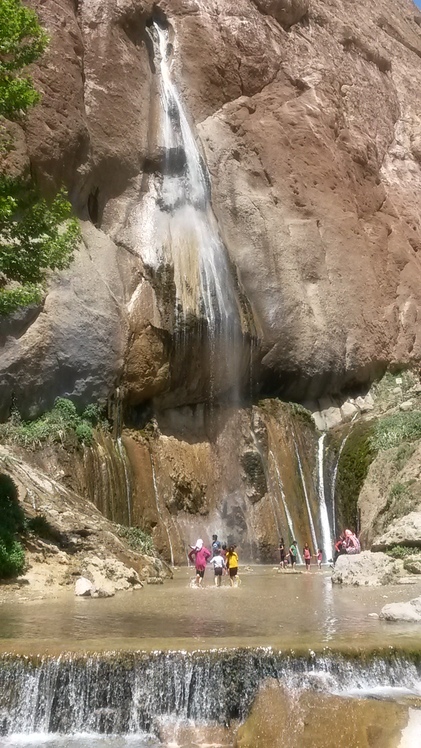 naser ramezani Semirom water fall, Dena