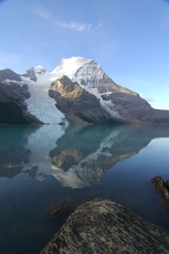 Berg Lake, Mount Robson photo