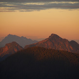 Alpenglow on Coquitlam Mountain 