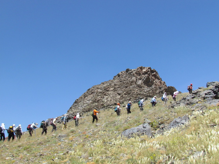 Naser Ramezani Mount Belgheys, تخت سلیمان