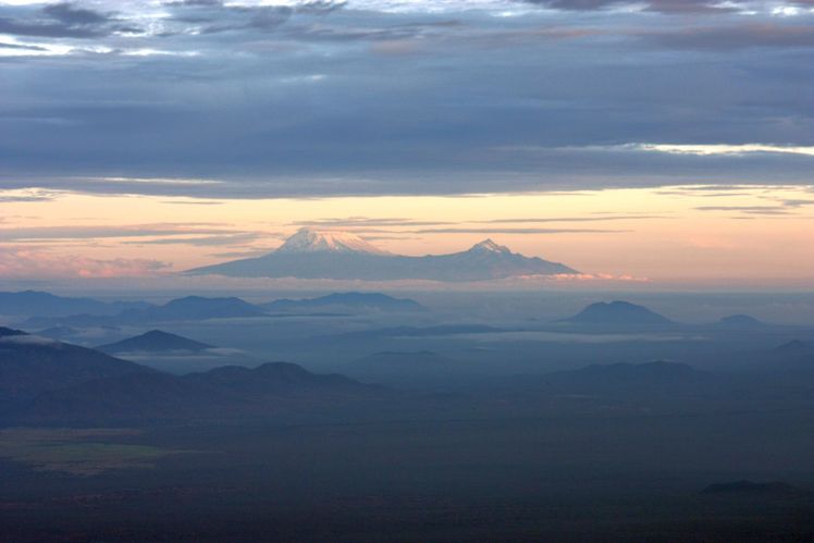 Kili at sunrise, Mount Kilimanjaro