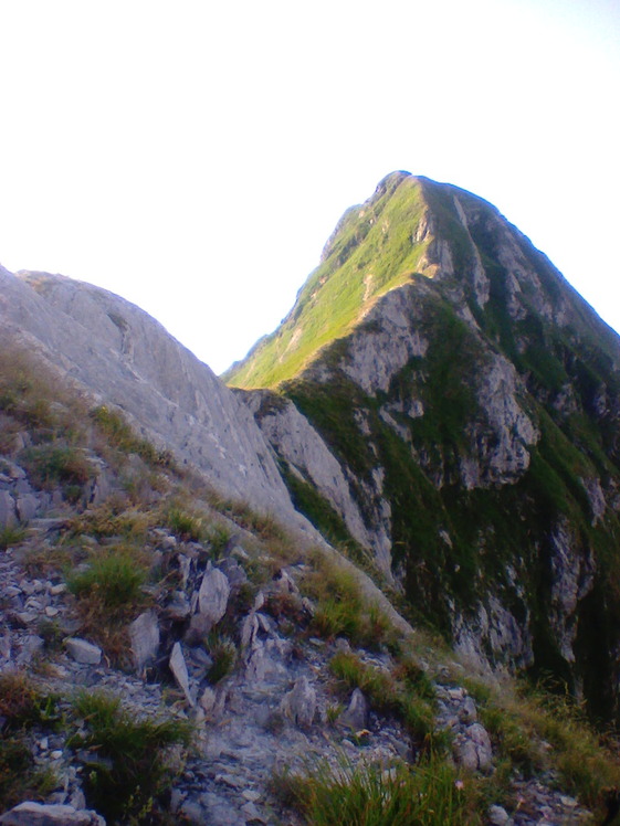 Pisanino from Bagola Bianca, Monte Pisanino