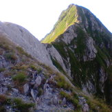 Pisanino from Bagola Bianca, Monte Pisanino