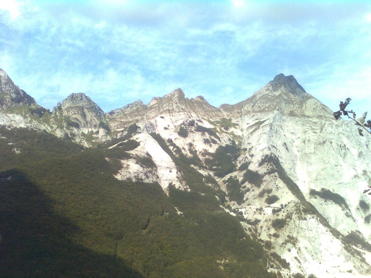 Pisanino from the South, Monte Pisanino