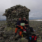 At the summit, Folarskardnuten