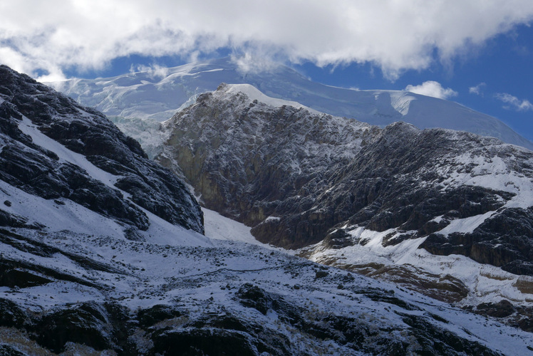 Illimani from base camp