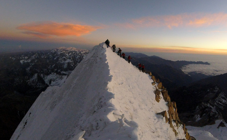 Huayna Potosi summit