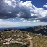 view of Lake Peak from Santa Fe Baldy