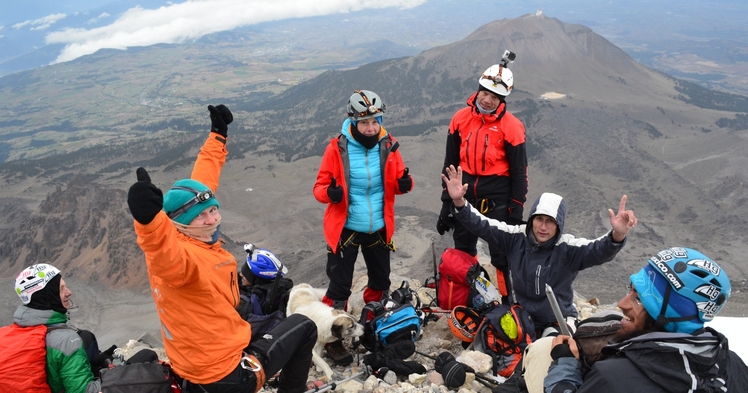 Pico de Orizaba south face 