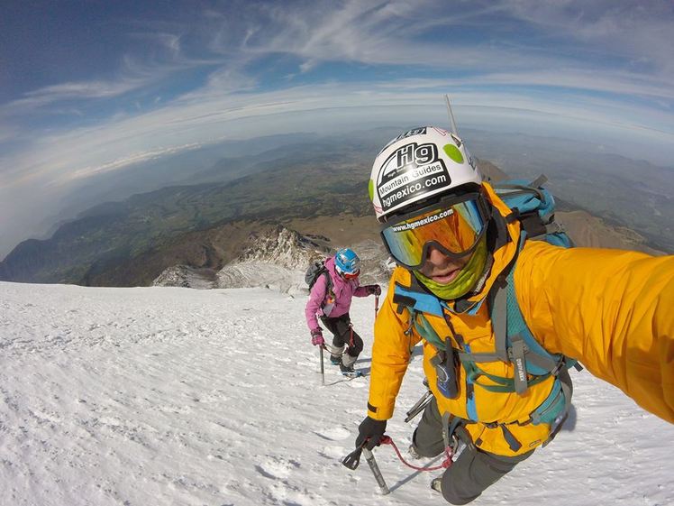 Pico de Orizaba near the summit