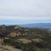 northwest from Sandstone Peak