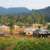 Bisoro Balue, a village in the Rumpi Hills