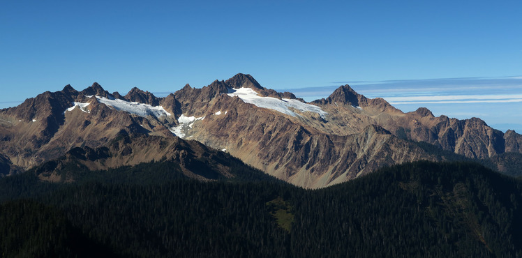 Twin Sisters Mountain from Park Butte