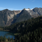 Bacon Peak and Upper Watson Lake