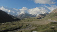 Lenin view from Achik Tash Valley, Pik Lenin photo