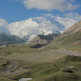 Lenin view from Achik Tash Valley, Pik Lenin