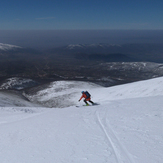 Down to Cueva de Ágreda, near top., Moncayo