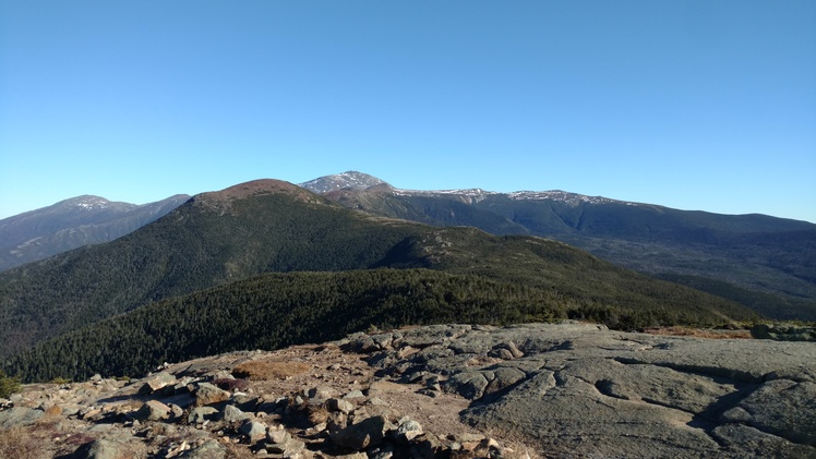 Mount Pierce near summit