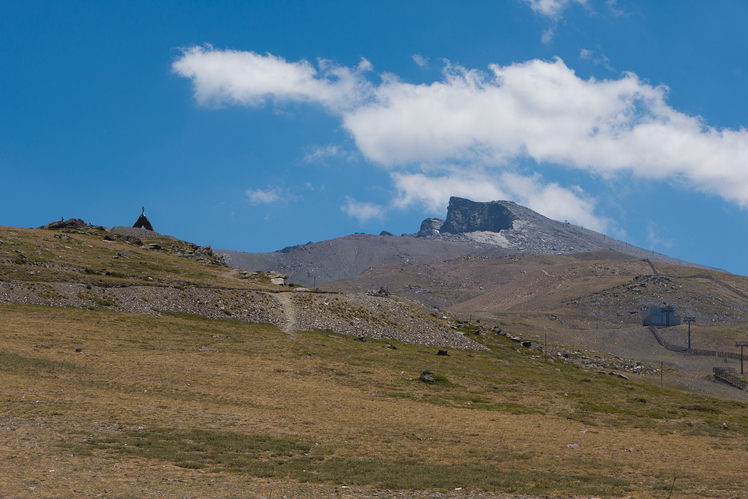 Veleta desde Hoya de la Mora, Pico Veleta