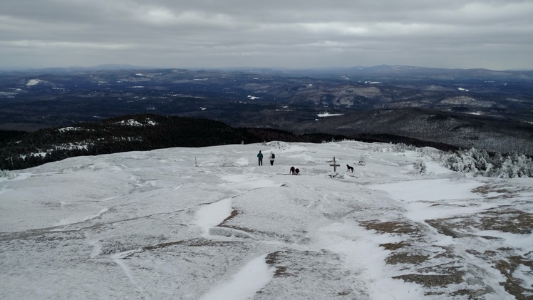 Mt. Cardigan view from summit, Mount Cardigan