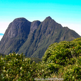 Primeiro avistamento do Pico Paraná na trilha do Pico Itapiroca