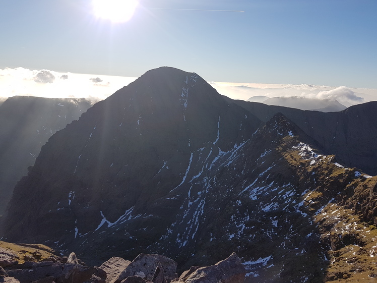 Carrauntuohill from Binn Caorach, Carrantuohill