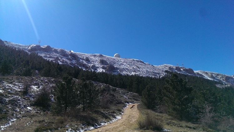 North face Sierra de Aitana